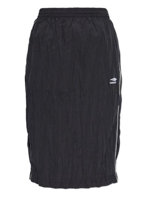 BALENCIAGA pleated midi skirt
