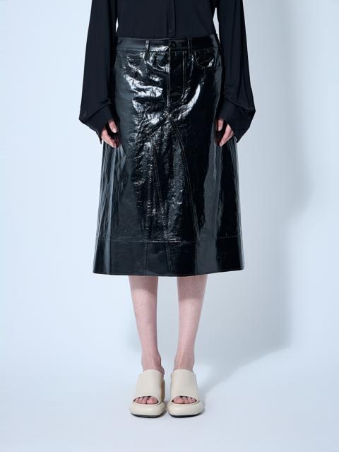 Jil Sander High-Shine Pencil Skirt