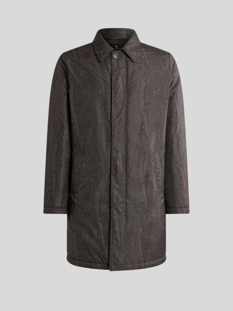 Etro PADDED RAINCOAT WITH ARNICA MOTIF