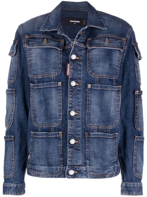 DSQUARED2 pocket-detail denim jacket