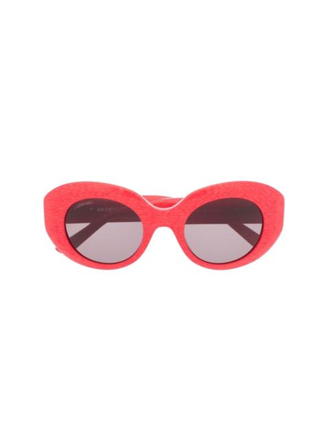 BALENCIAGA oversized round-frame sunglasses