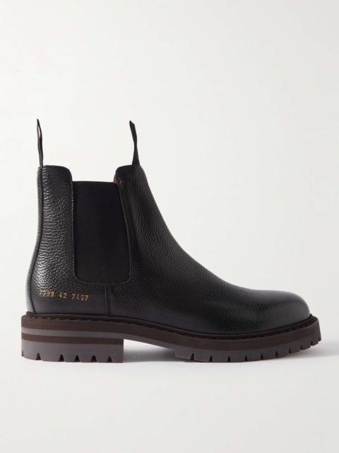 Common Projects Full-Grain Leather Chelsea Boots