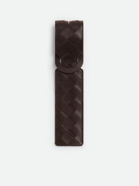 Bottega Veneta Intrecciato Long Tag Holder