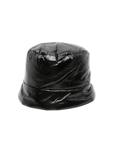 Aspesi logo-patch bucket hat