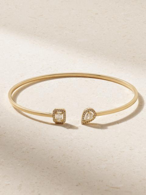 MESSIKA My Twin Toi & Moi 18-karat Gold Diamond Cuff