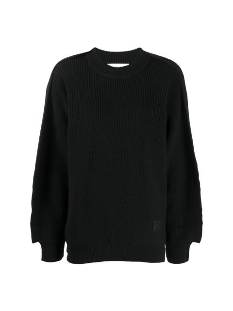 Ambush ribbed knit jumper