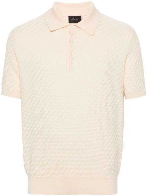 Brioni short-sleeve polo shirt