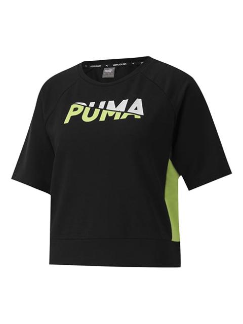 PUMA (WMNS) PUMA Morden Sports Short Sleeve Black 585291-01