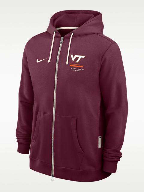 Nike Virginia Tech Sideline Standard Issue Men's Nike Dri-FIT College Full-Zip Hoodie