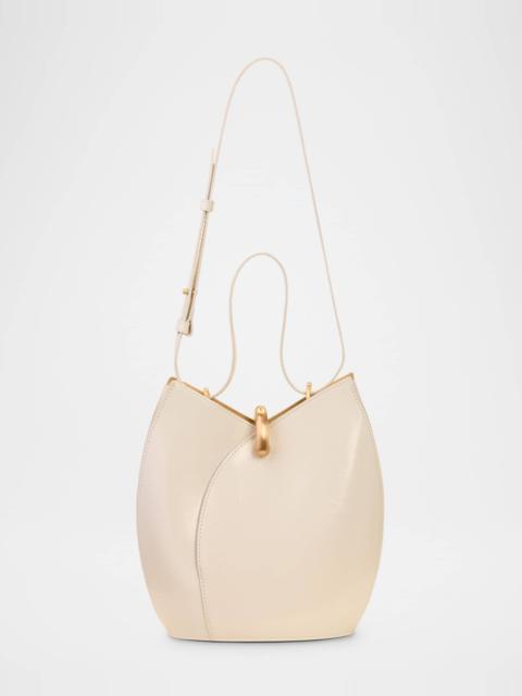 Cult Gaia Giada Ring Leather Shoulder Bag