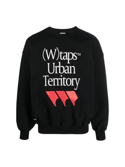 WTAPS graphic-print sweatshirt