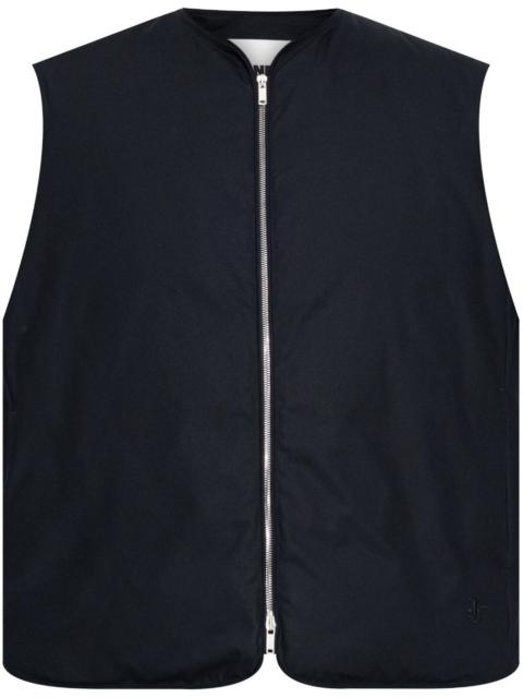 Jil Sander zip-up gilet
