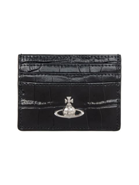 Vivienne Westwood Black Flat Card Holder