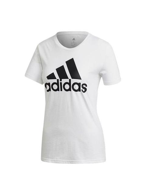 adidas adidas Large Alphabet Logo Short Sleeve White FQ3238