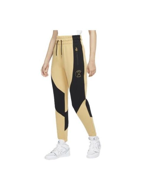 Jordan (WMNS) Air Jordan x Paris Saint-Germain Fleece Pants 'Palomino' CU5303-723