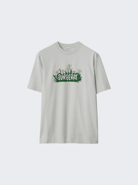 Burberry Daisy Logo T-shirt Winter Grey