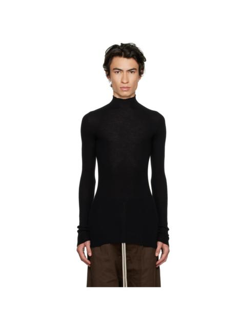 Rick Owens Black Lupetto Sweater