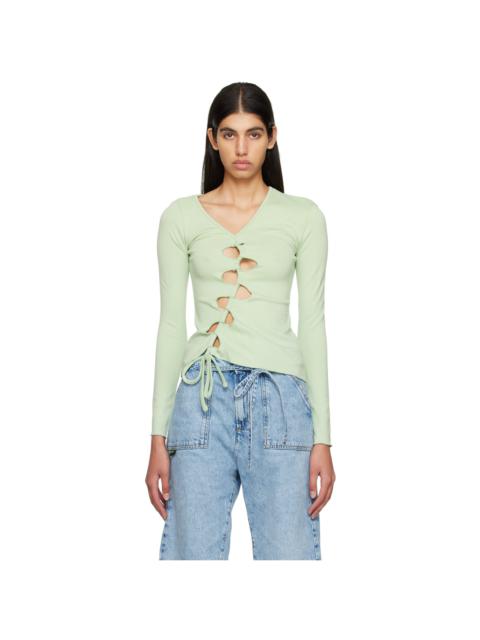 AVAVAV SSENSE Exclusive Green Long Sleeve T-Shirt