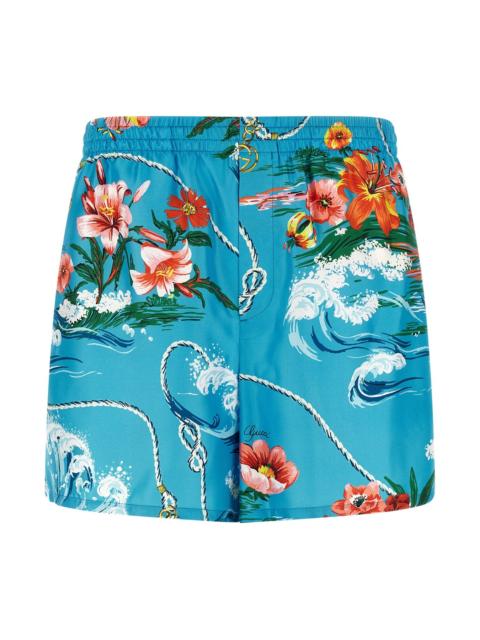 GUCCI Gucci Floral Print Shorts