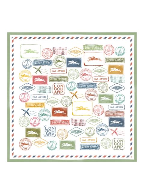 Longchamp Evasions Longchamp Silk scarf 50
