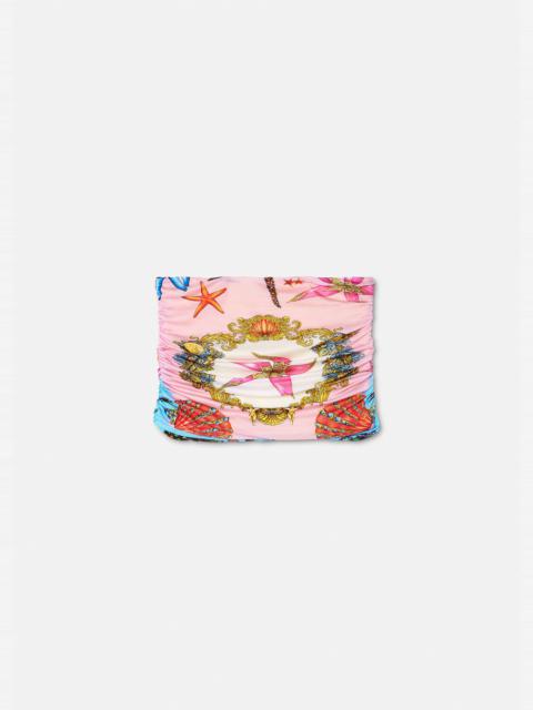 VERSACE Trésor de la Mer Print Mini Skirt