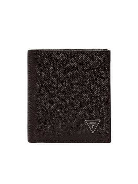 GUESS USA Milano logo-plaque bi-fold wallet