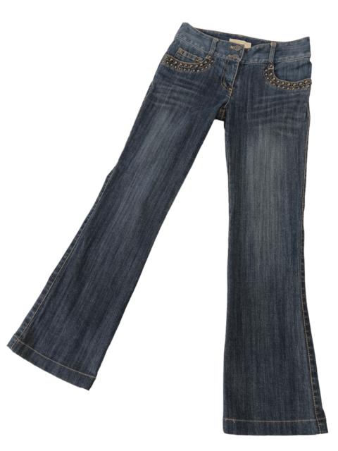 Other Designers Michael Kors Studded Flared Denim