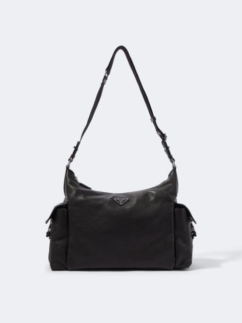 Prada Explore leather shoulder bag