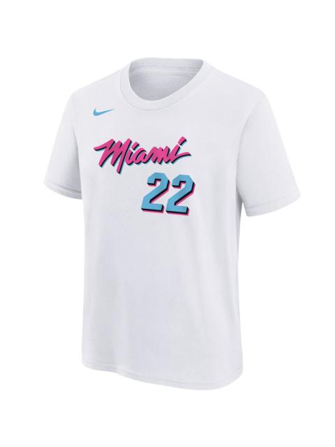 Nike NBA Heat 'Butler' 24/25 City Edition N&N T-Shirt GS "White" 9Z2B7NBFZ HEAJB