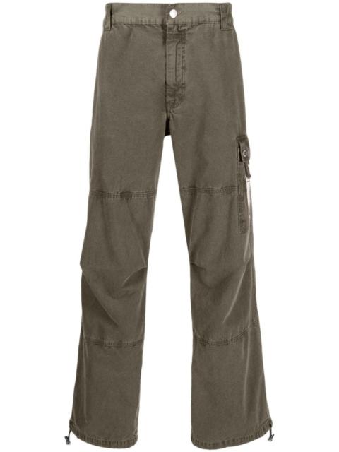 Moschino low-rise wide-leg trousers