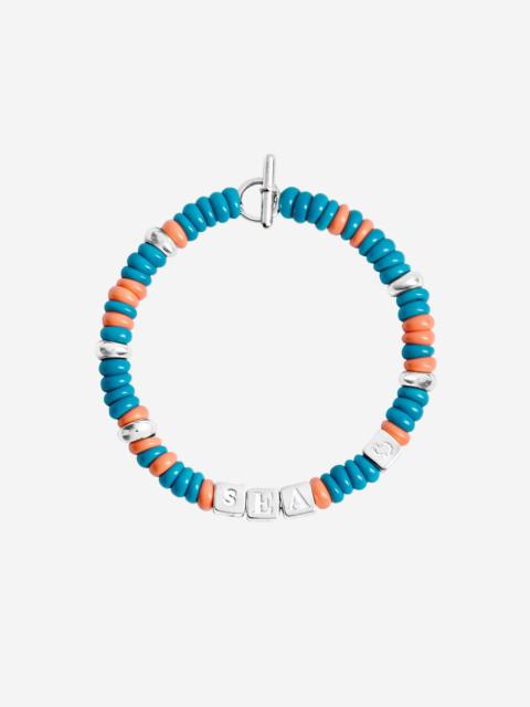 DoDo Rondelle Tenaka Bracelet In Silver & Recycled Plastic