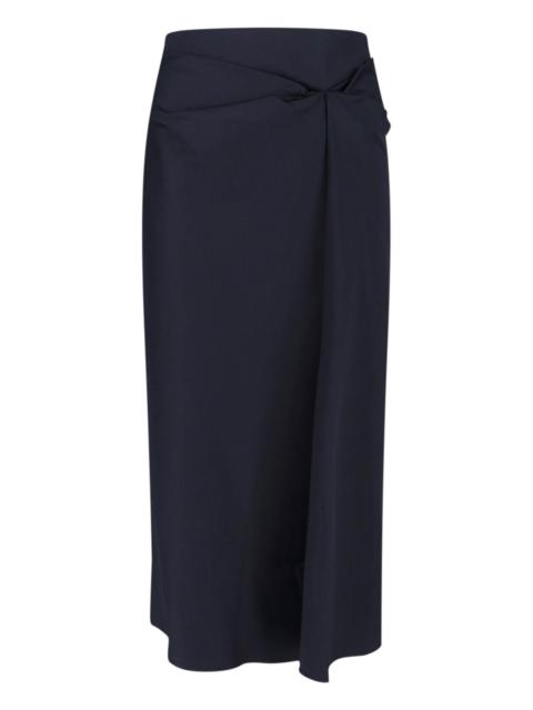 Max Mara COTTON SATIN SKIRT