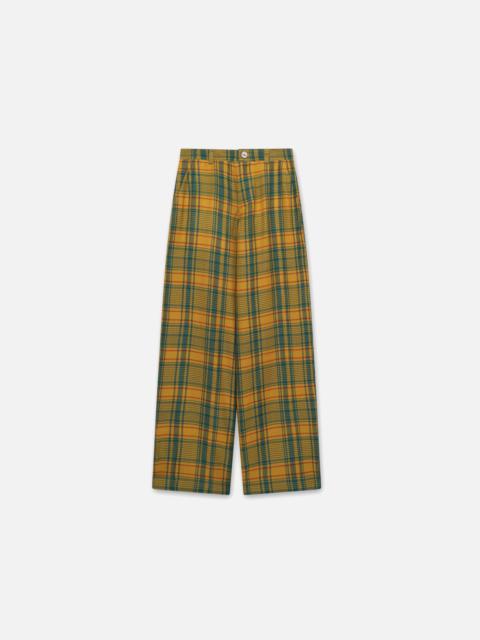 The Elder Statesman WOMEN'S PLAID OLLIE PANT