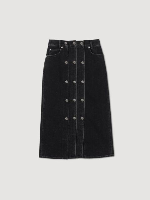Sandro Denim skirt