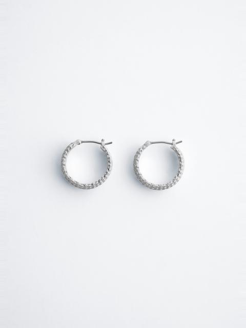 & Other Stories Chain-Inspired Brass Hoops