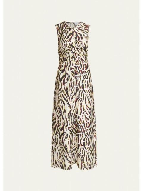 Proenza Schouler Clem Ruched Maxi Dress