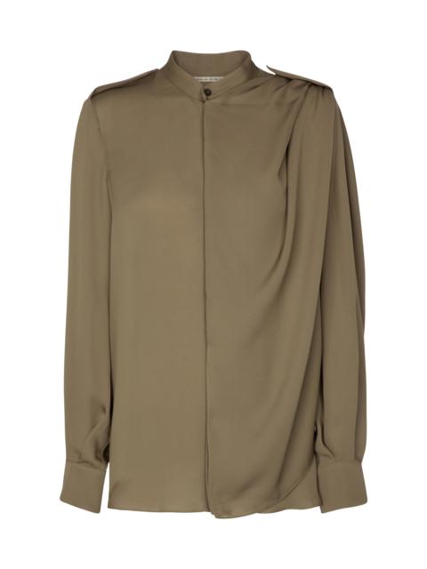 ROLAND MOURET Hallow silk blouse