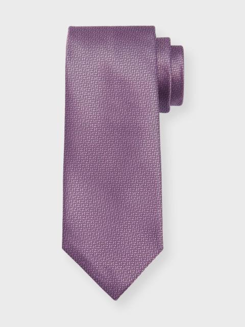 Canali Men's Textured Silk Tie
