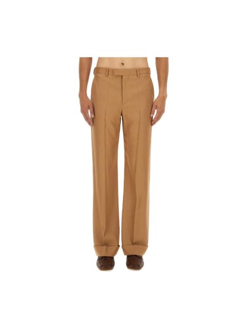 Valentino Gabardine Pants With Lapels