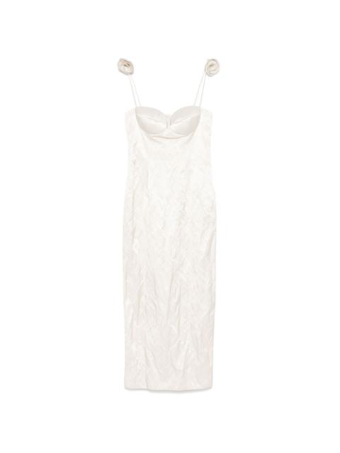 MAGDA BUTRYM Rosette midi dress