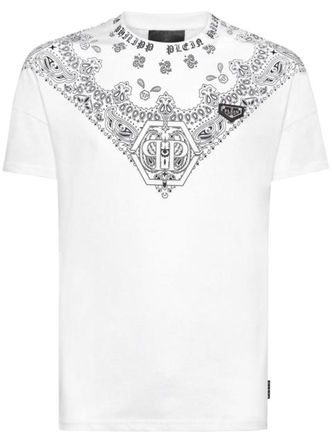 bandana-print T-shirt