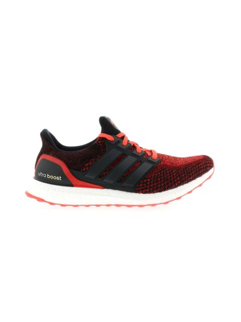 adidas Ultra Boost 2.0 Core Black Solar Red
