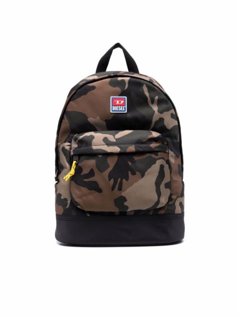 Diesel camouflage-print backpack
