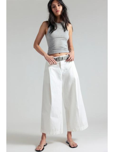 FREE PEOPLE Silverlake Wide-Leg Chino Trousers