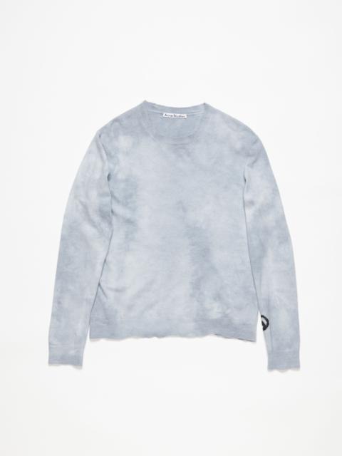 Crew neck jumper - Dusty blue