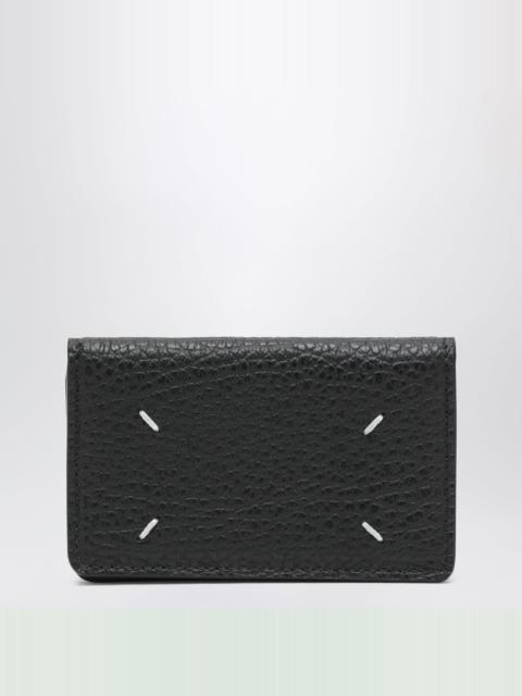 Maison Margiela Black Four Stitches card holder