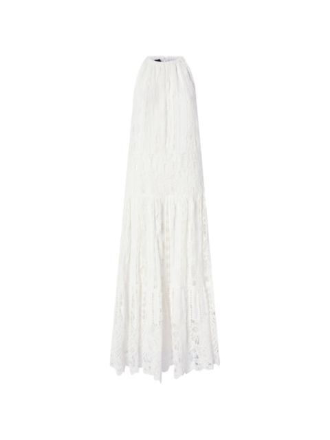 PINKO laced maxi dress