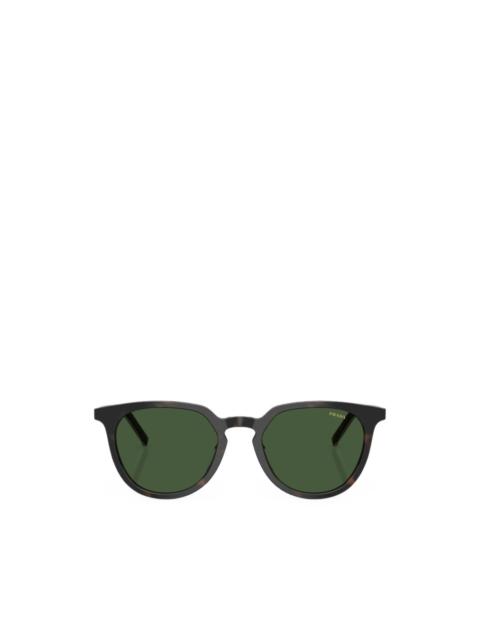 Prada tortoiseshell-effect phantos-frame sunglasses