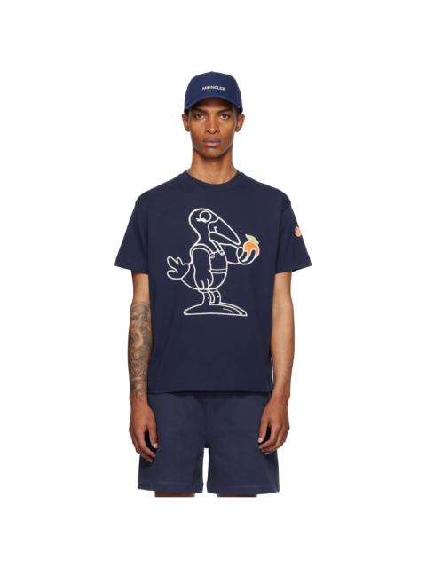 Moncler Moncler x Gilga Farm Navy Short Sleeve T-shirt
