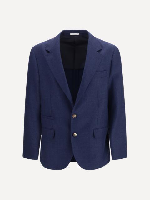 Brunello Cucinelli Single breasted wool Blazer